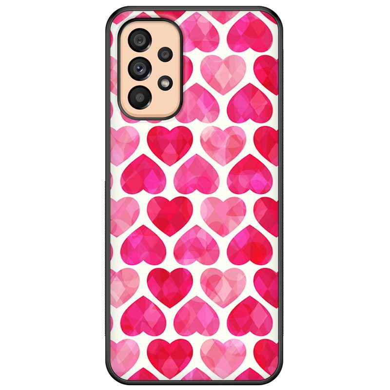 Hearts Pink Samsung Galaxy A53 5G Tok