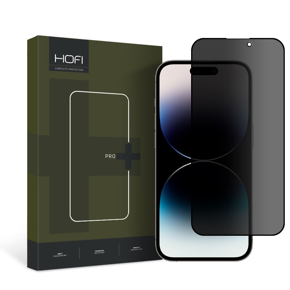 Hofi Anti Spy Glass Pro+ iPhone 14 Pro Privacy