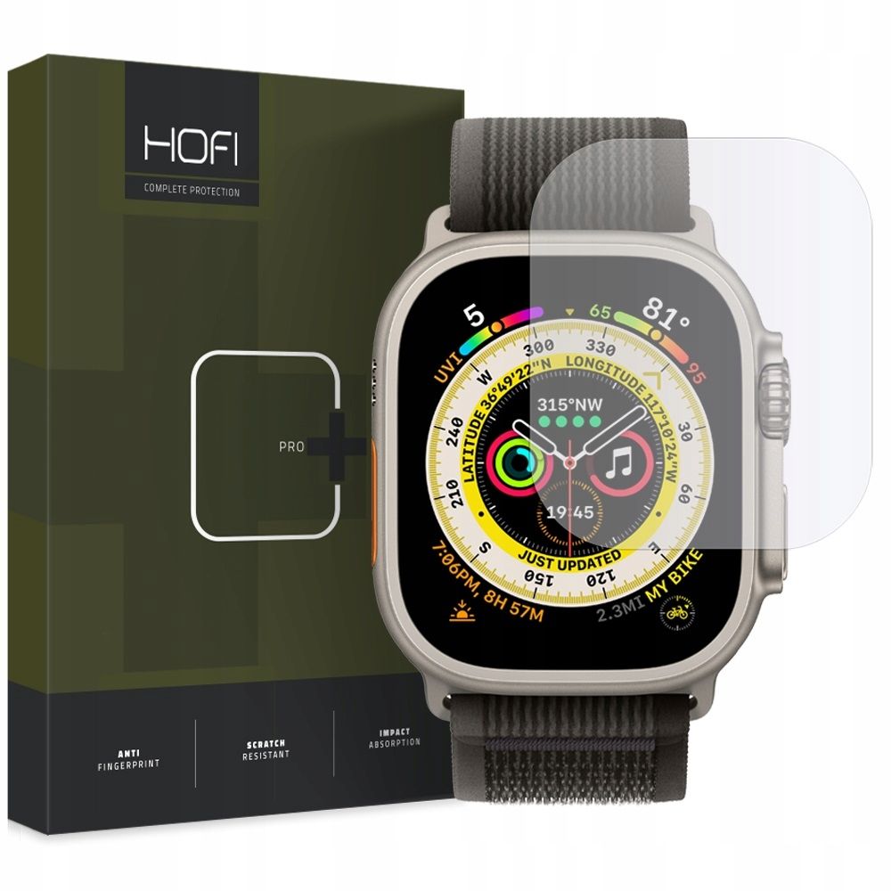 Hofi Glass Pro+ Apple Watch Ultra (49 Mm) Clear