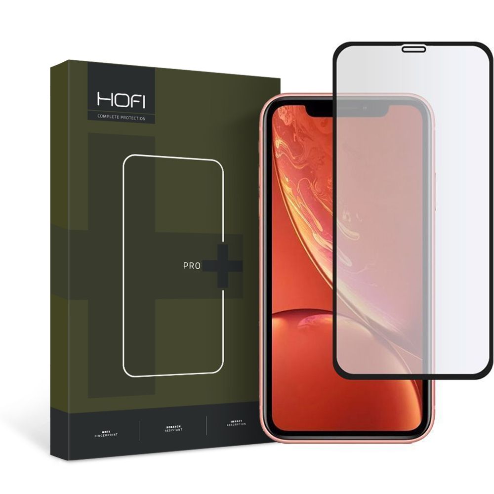 Hofi Hybrid Glass iPhone 11 / Xr Black