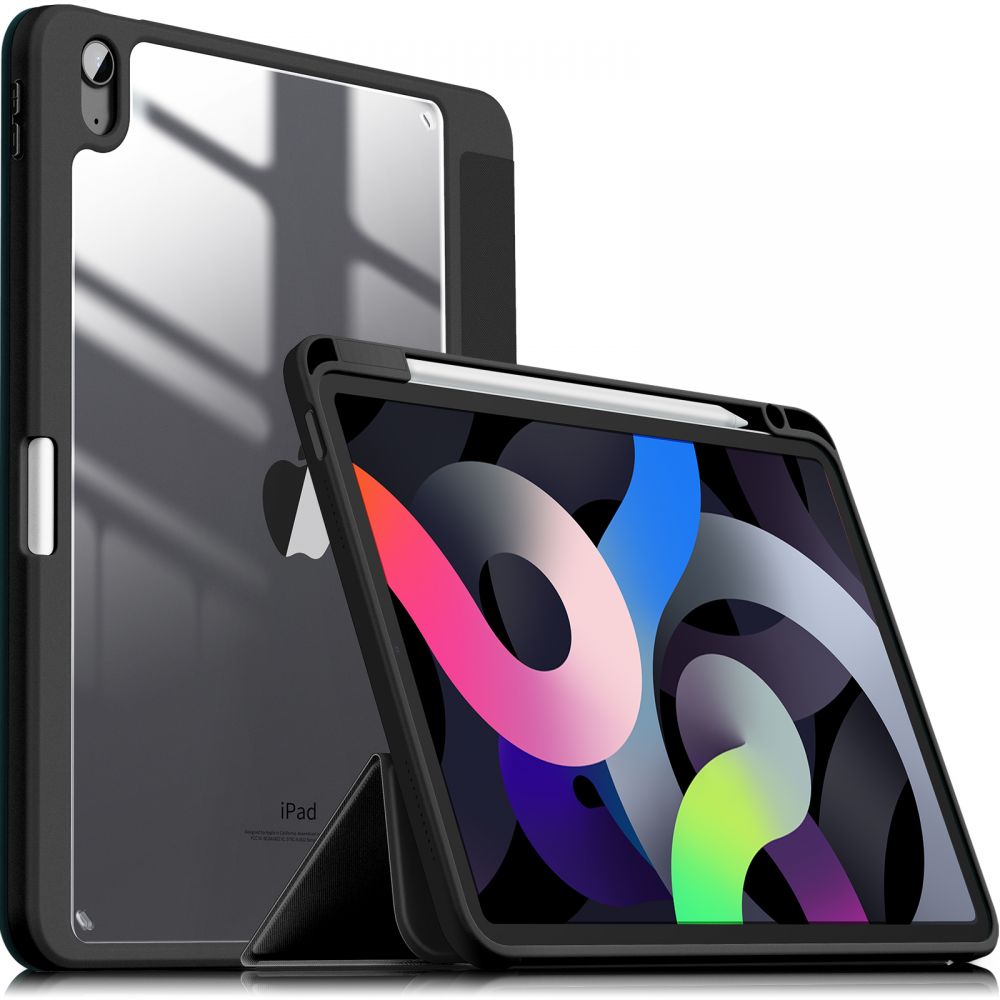 Infiland Crystal Black iPad Air 4 2020/Air 5 2022 Tok
