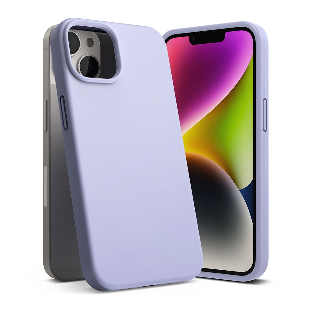 Ringke Silicone Lavender iPhone 14 Plus Tok