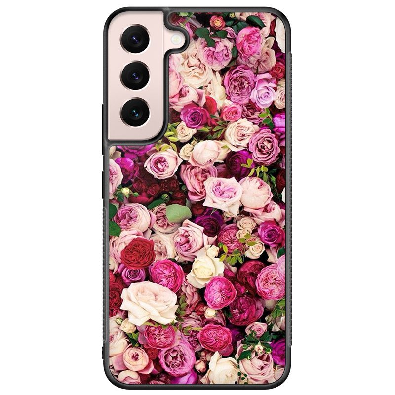 Roses Rózsaszín Samsung S21 Tok