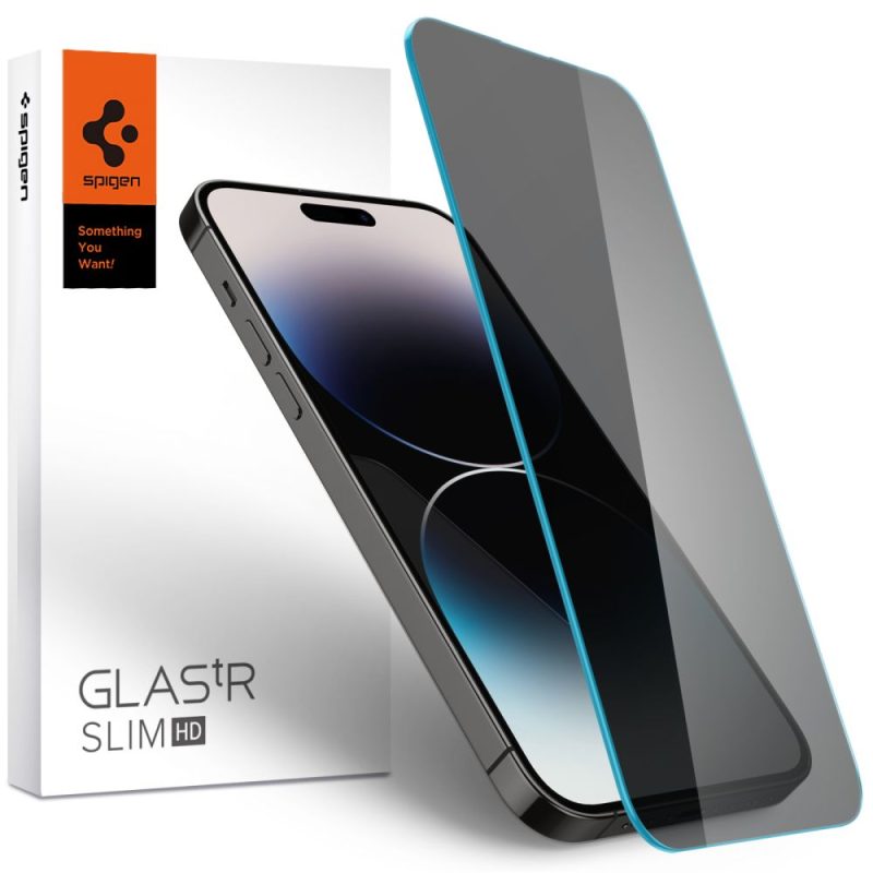 Spigen Glas.tr Slim iPhone 14 Pro Privacy