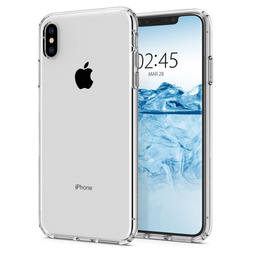 Spigen Liquid Crystal Crystal Clear iPhone XS/X Tok