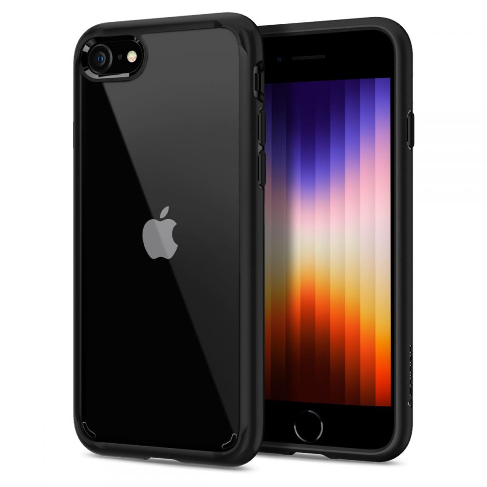 Spigen Ultra Hybrid Black iPhone 7/8/SE 2020/SE 2022 Tok