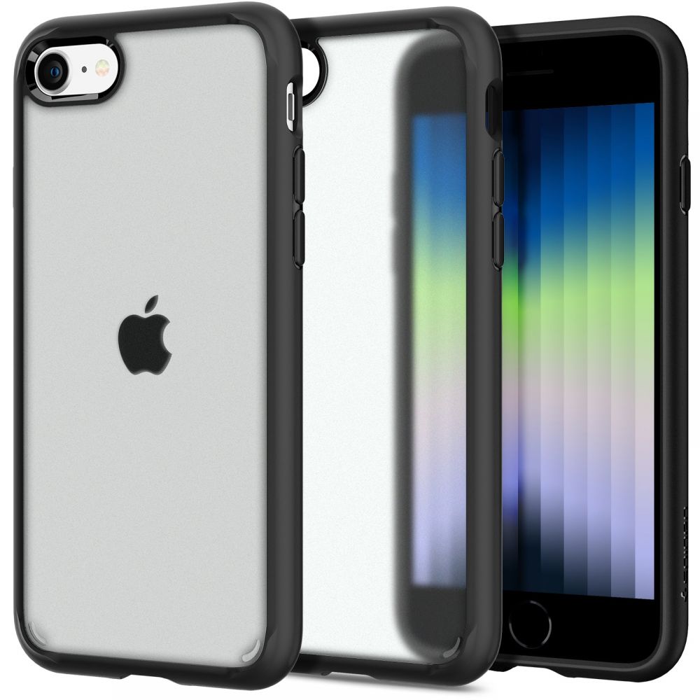 Spigen Ultra Hybrid Frost Black iPhone 7/8/SE 2020/SE 2022 Tok