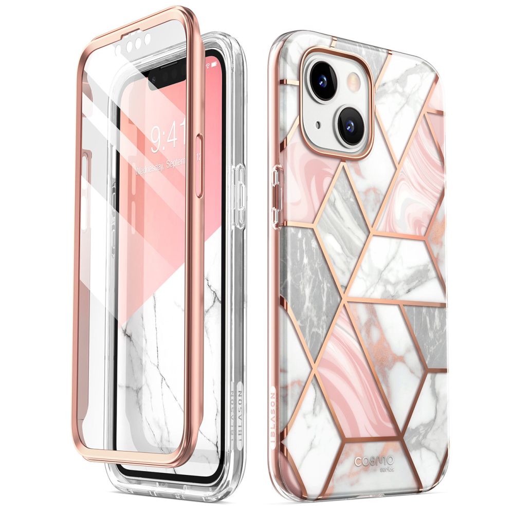 Supcase Cosmo Marble Pink iPhone 13/14 Tok