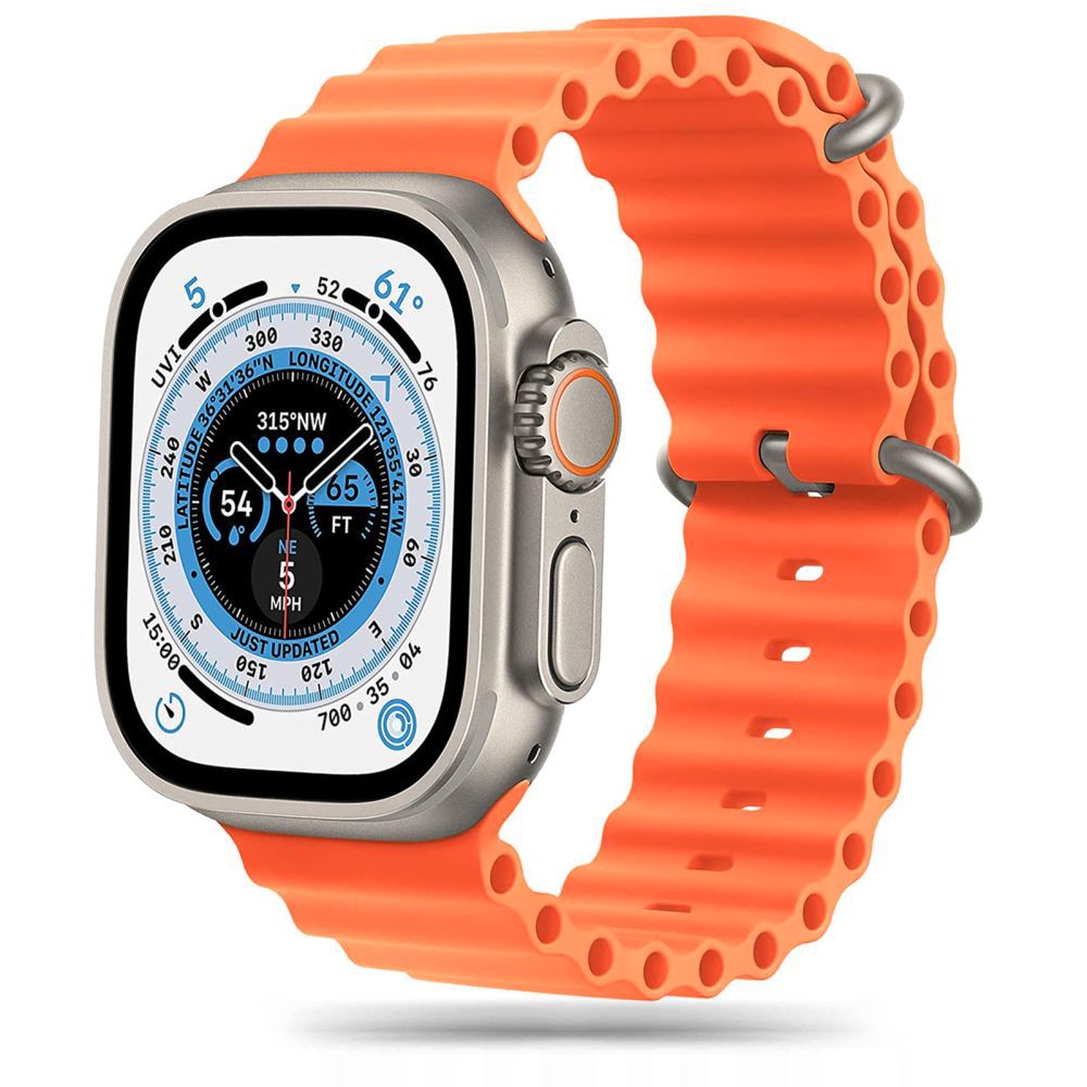 Tech-Protect Iconband Pro Apple Watch 4 / 5 / 6 / 7 / 8 / Se / Ultra (42 / 44 / 45 / 49 Mm) Orange