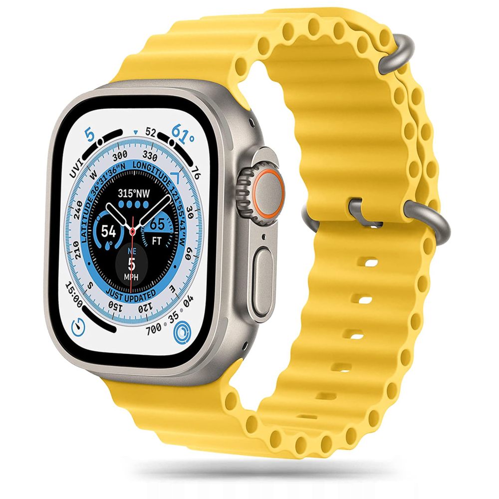 Tech-Protect Iconband Pro Apple Watch 4 / 5 / 6 / 7 / 8 / Se / Ultra (42 / 44 / 45 / 49 Mm) Yellow