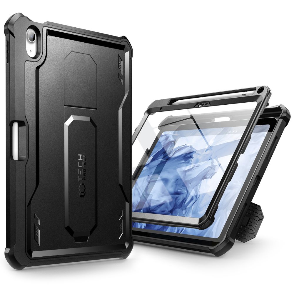 Tech-Protect Kevlar Pro Black iPad 10.9 2022 Tok