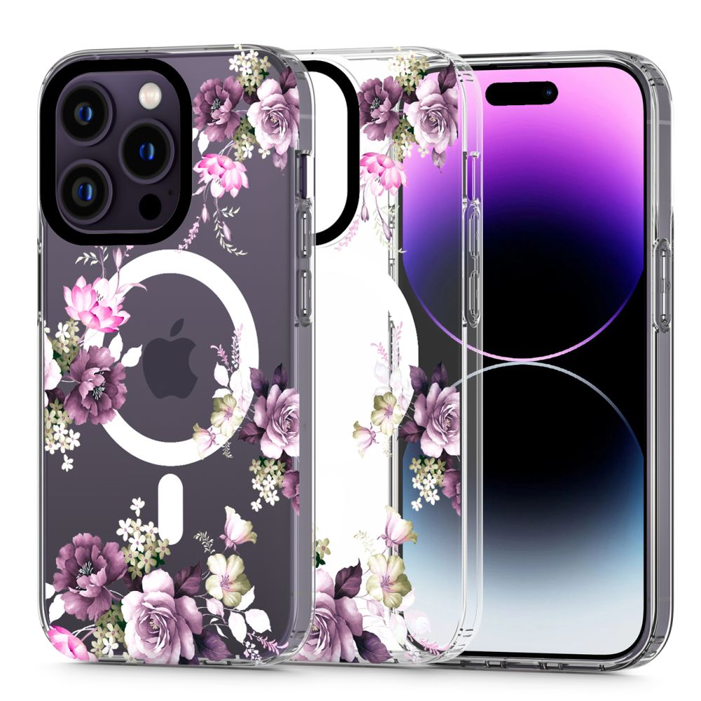 Tech-Protect Magmood MagSafe Spring Floral iPhone 13 Pro Tok