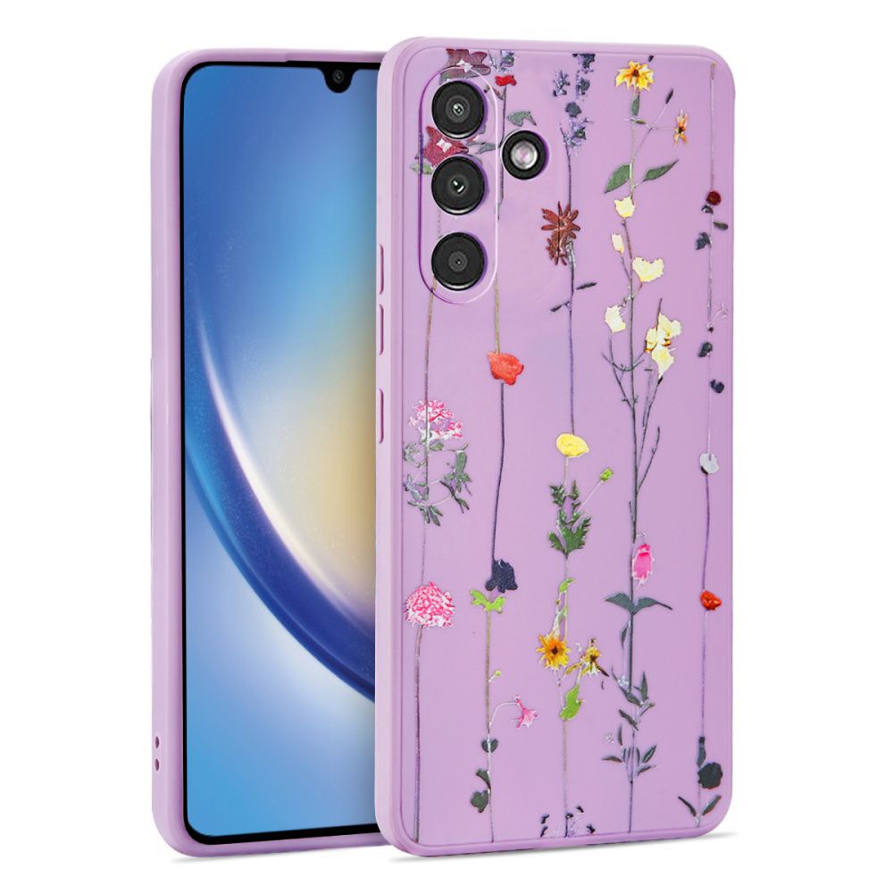 Tech-Protect Mood Garden Violet Samsung Galaxy A34 5G Tok