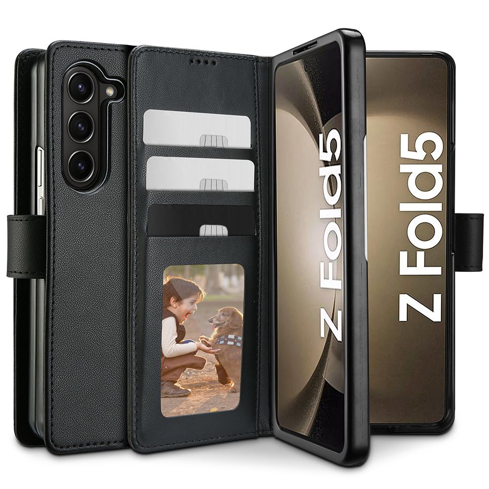Tech-Protect Wallet Black Samsung Galaxy Z Fold 5 Tok