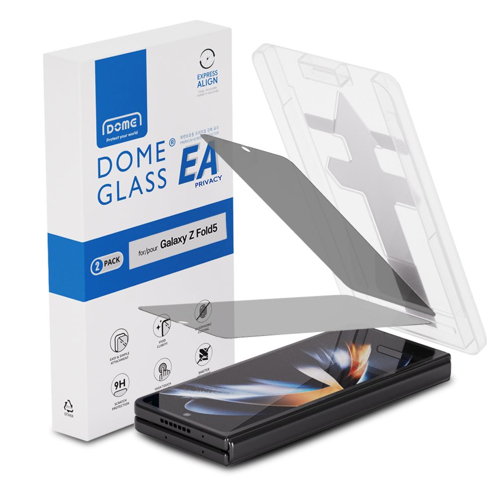 Whitestone Ez Tempered Glass 2-pack Privacy Samsung Galaxy Z Fold 5