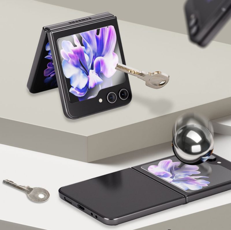 Whitestone Folia All-in-one 2-set Clear Samsung Galaxy Z Flip 5
