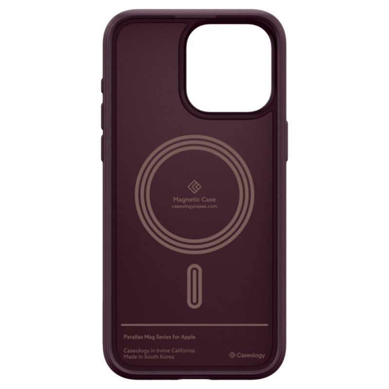 Caseology Parallax Mag MagSafe Burgundy iPhone 15 Pro Max Tok