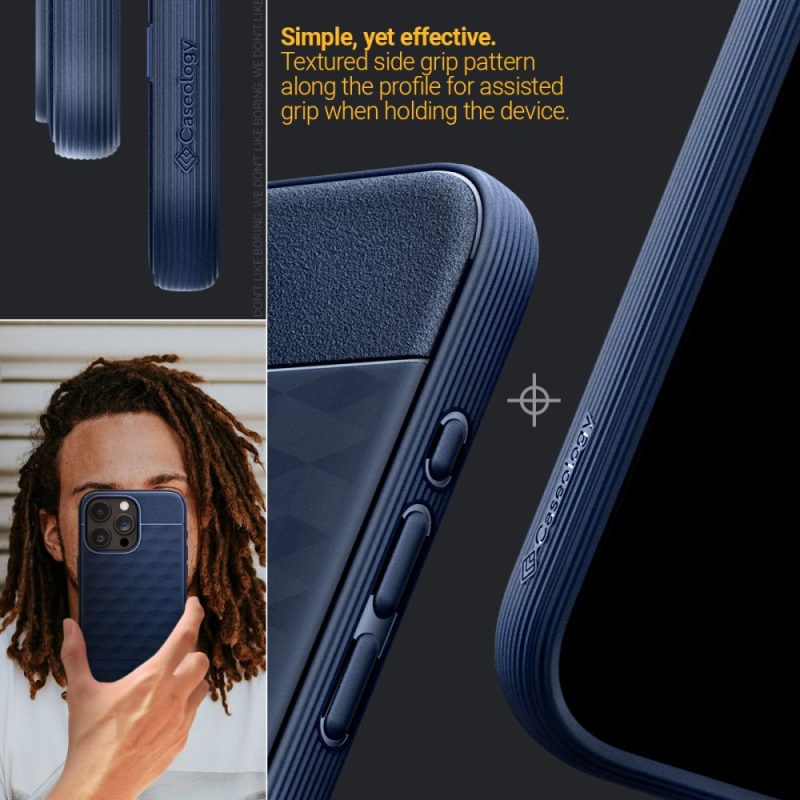 Caseology Parallax Mag MagSafe Midnight Blue iPhone 15 Pro Tok