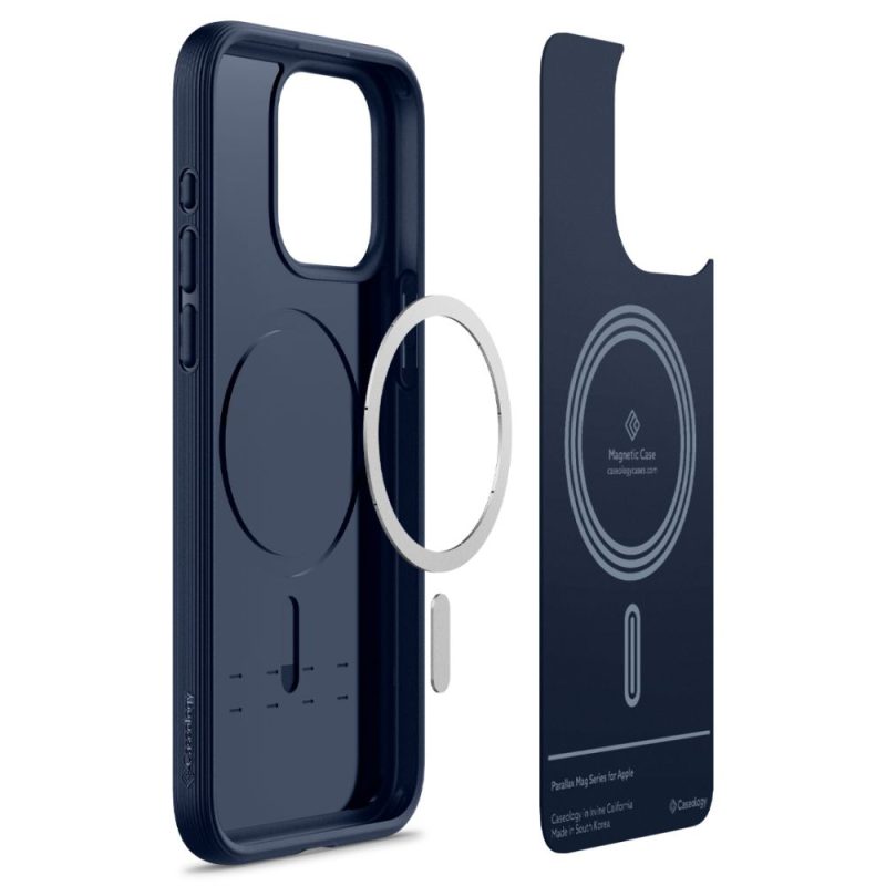 Caseology Parallax Mag MagSafe Midnight Blue iPhone 15 Pro Tok