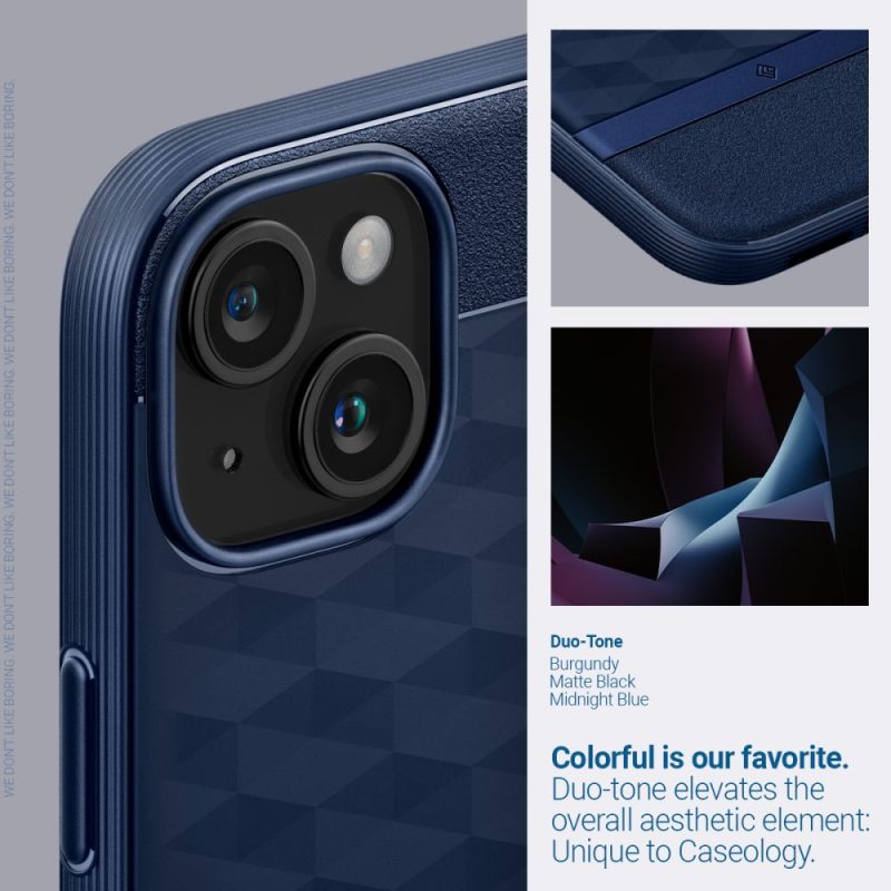 Caseology Parallax Mag MagSafe Midnight Blue iPhone 15 Tok