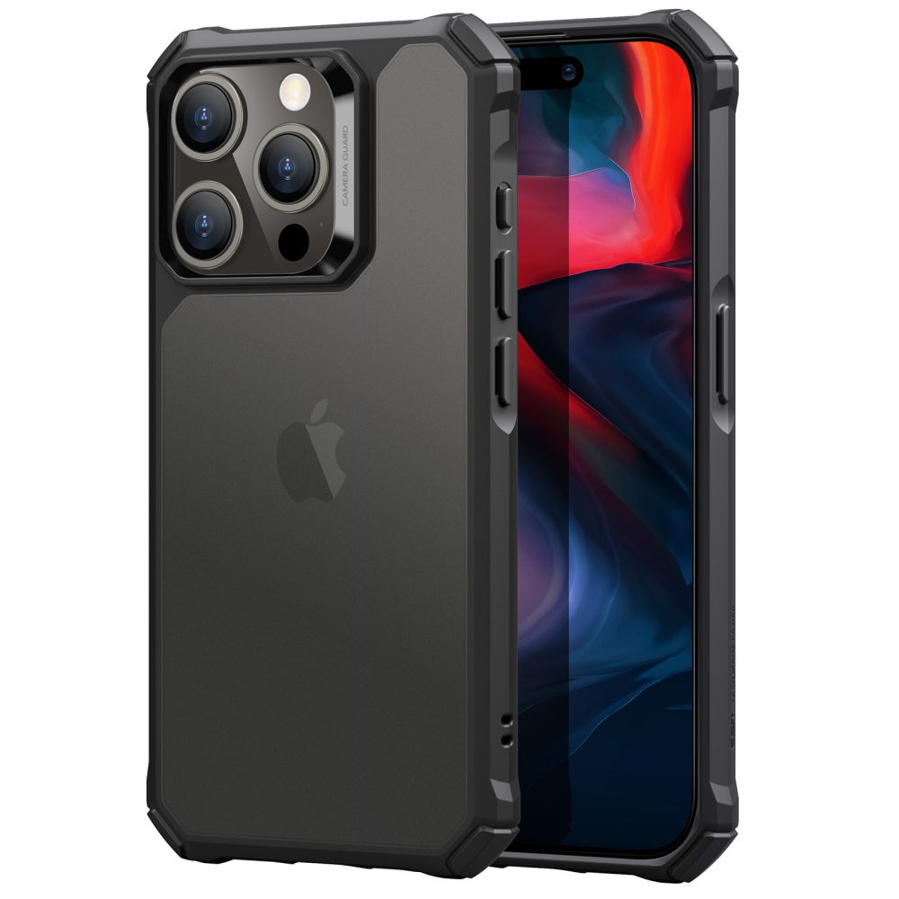 ESR Air Armor Frosted Black iPhone 15 Pro Max Tok