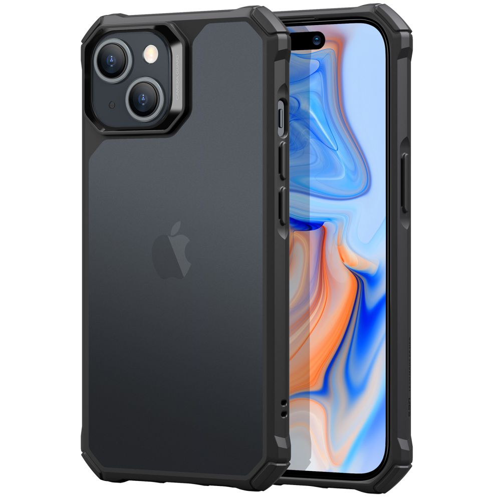 ESR Air Armor Frosted Black iPhone 15 Tok