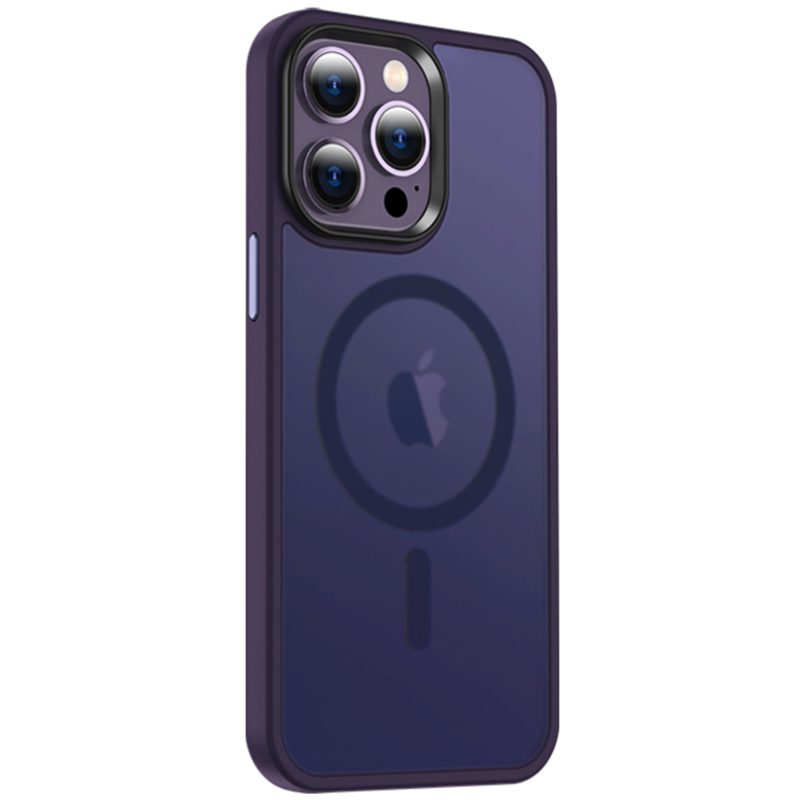 Frosted Magsafe BHcase Dark Purple iPhone 14 Tok