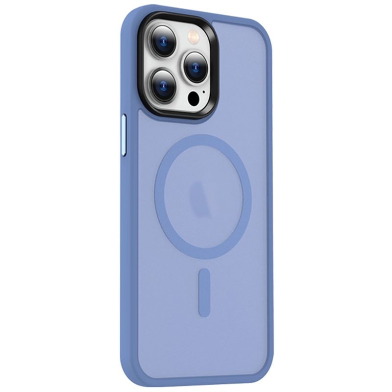 Frosted Magsafe BHcase Grey Blue iPhone 13 Pro Tok