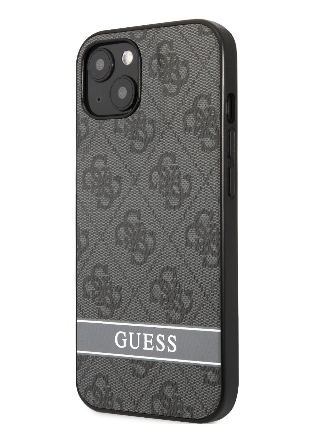 Guess PU 4G Stripe Grey iPhone 13 Tok