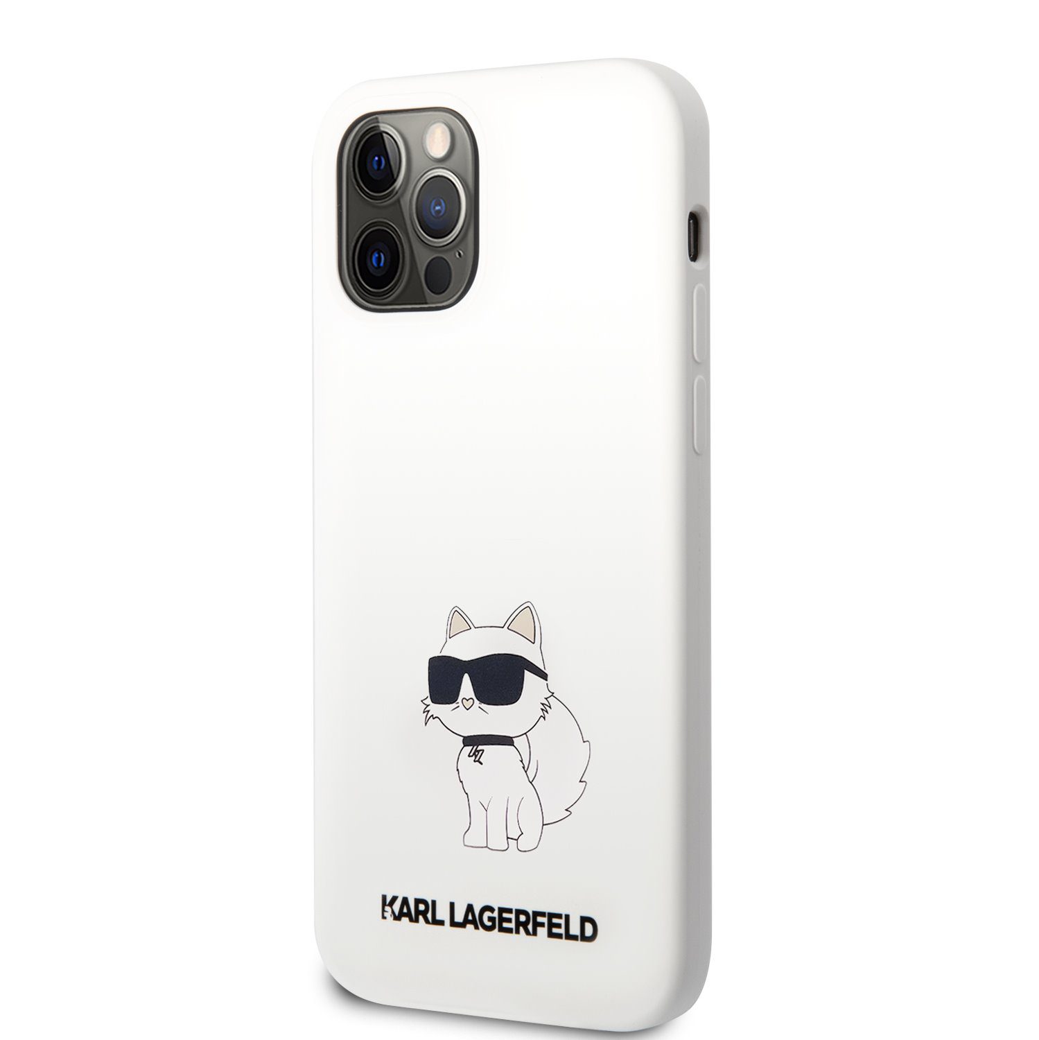 Karl Lagerfeld Liquid Silicone Choupette NFT White iPhone 12/12 Pro Tok