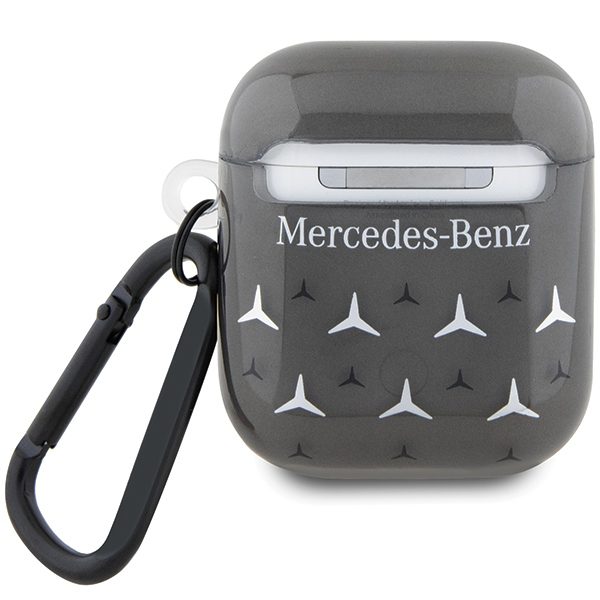 Mercedes MEA28DPMGS Black Large Star Pattern AirPods 1/2 Tok
