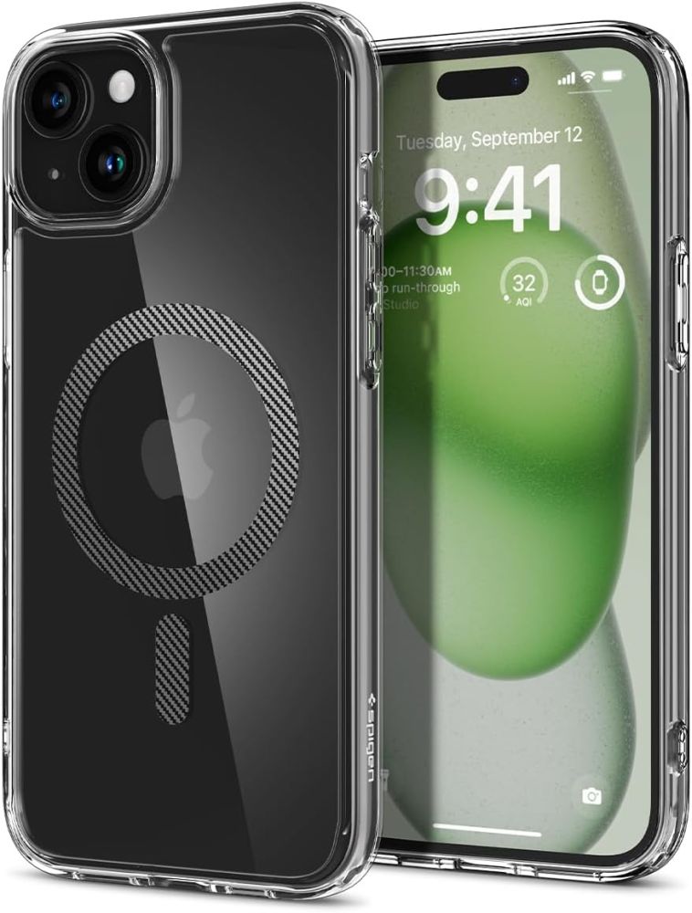 Spigen Ultra Hybrid Mag MagSafe Carbon Fiber iPhone 15 Tok