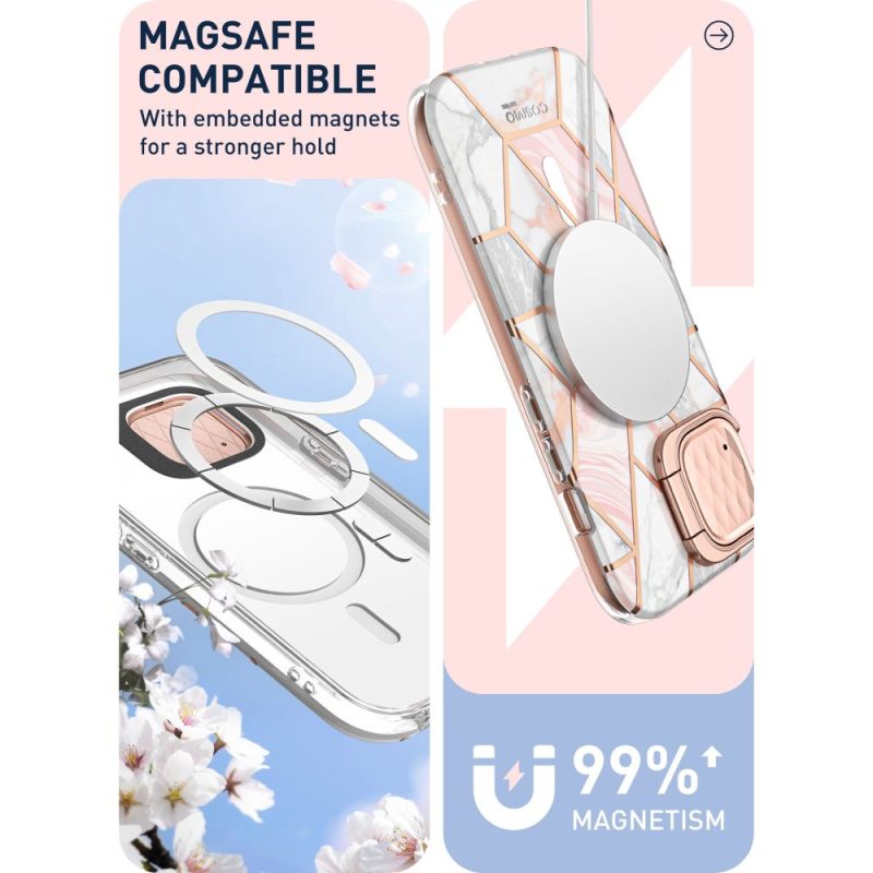 Supcase Cosmo Mag MagSafe Marble iPhone 15 Tok