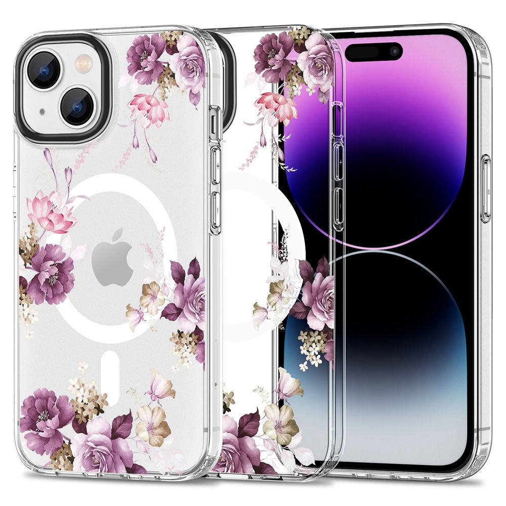 Tech-Protect Magmood MagSafe Spring Floral iPhone 15 Plus Tok