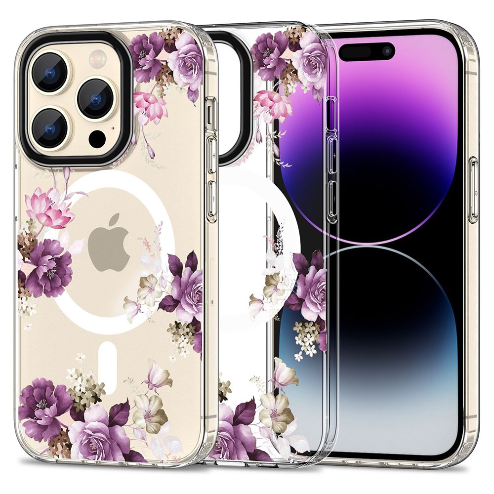 Tech-Protect Magmood MagSafe Spring Floral iPhone 15 Pro Max Tok