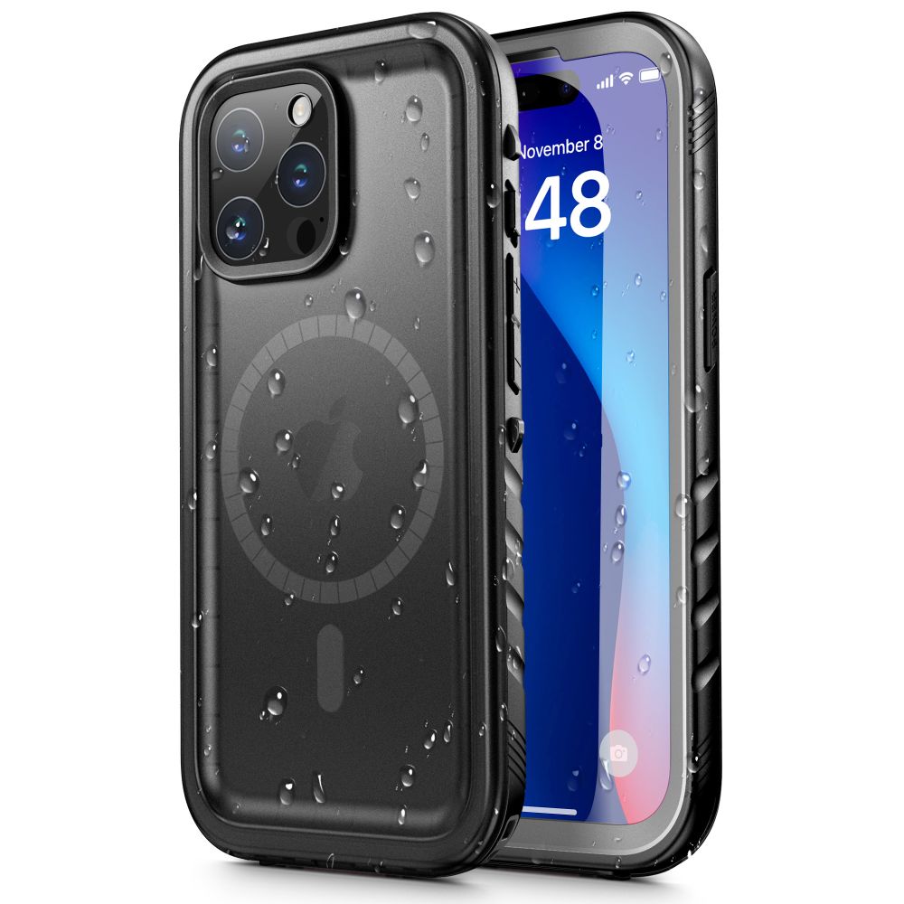 Tech-Protect Shellbox MagSafe Ip68 Black iPhone 15 Pro Tok