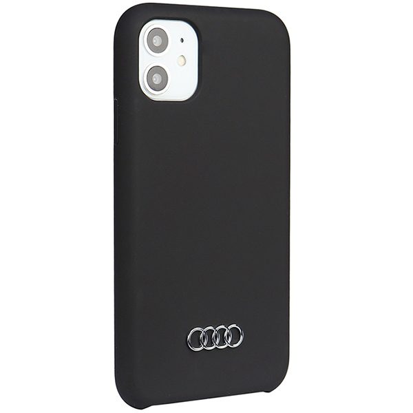 Audi Silicone Case Black Hardcase AU-LSRIP11-Q3/D1-BK iPhone XR Tok