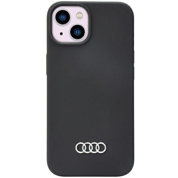 Audi Silicone Case Black Hardcase AU-LSRIP14-Q3/D1-BK iPhone 14 Tok