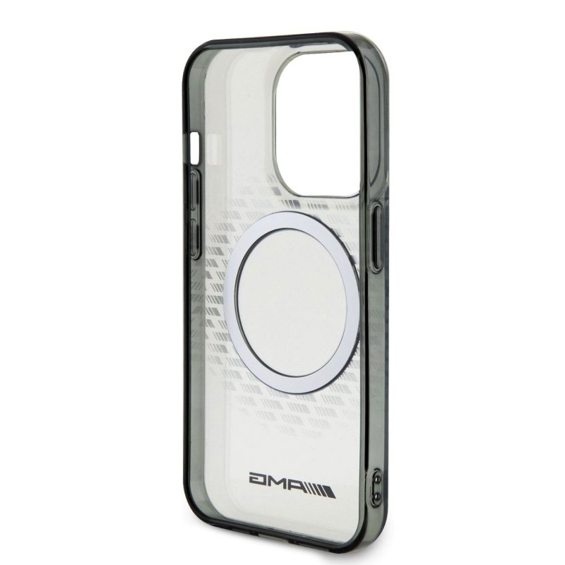 AMG PC/TPU Rhombuses Magsafe Transparent iPhone 15 Pro Tok