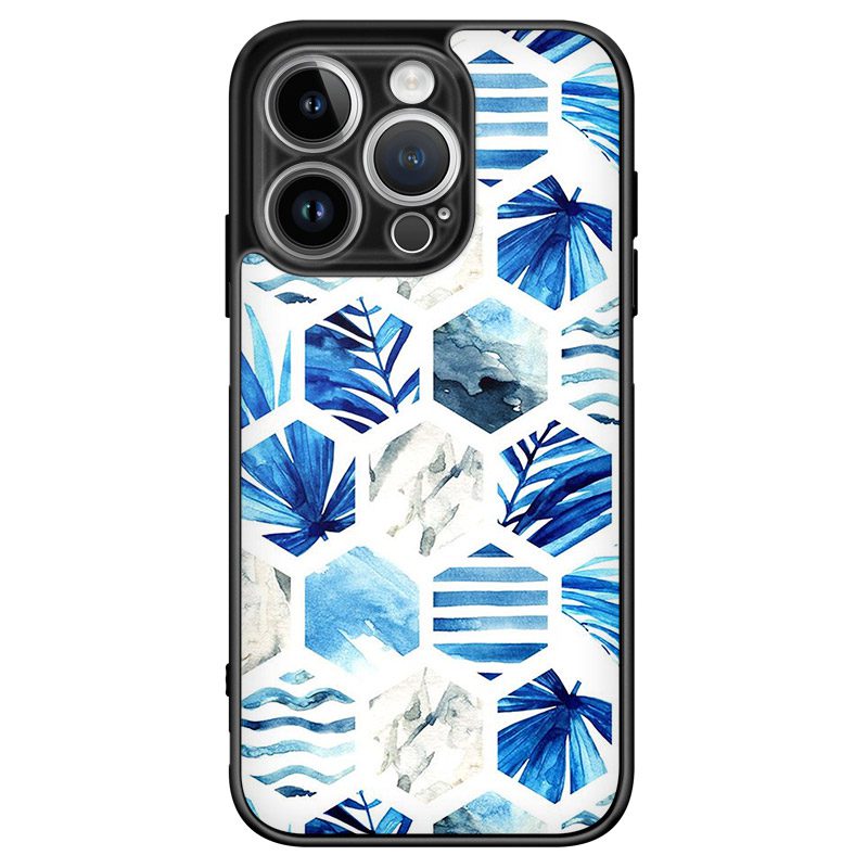 Kék Design iPhone 13 Pro Tok