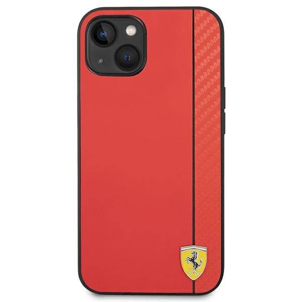 Ferrari FEHCP14MAXRE Red Hardcase Carbon iPhone 15 Plus/14 Plus Tok