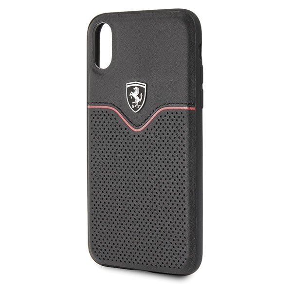 Ferrari Hardcase FEOVEHCPXBK Black Off Track Victory iPhone XS/X Tok