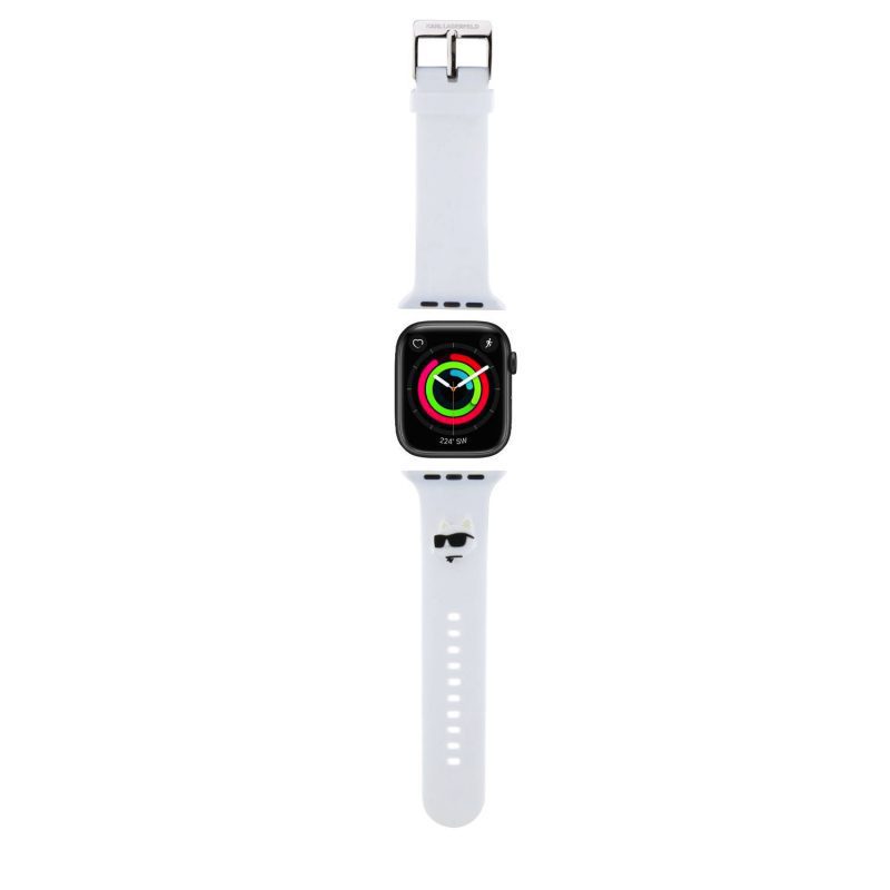 Karl Lagerfeld Choupette Head NFT Szíj Apple Watch 38/40/41 White