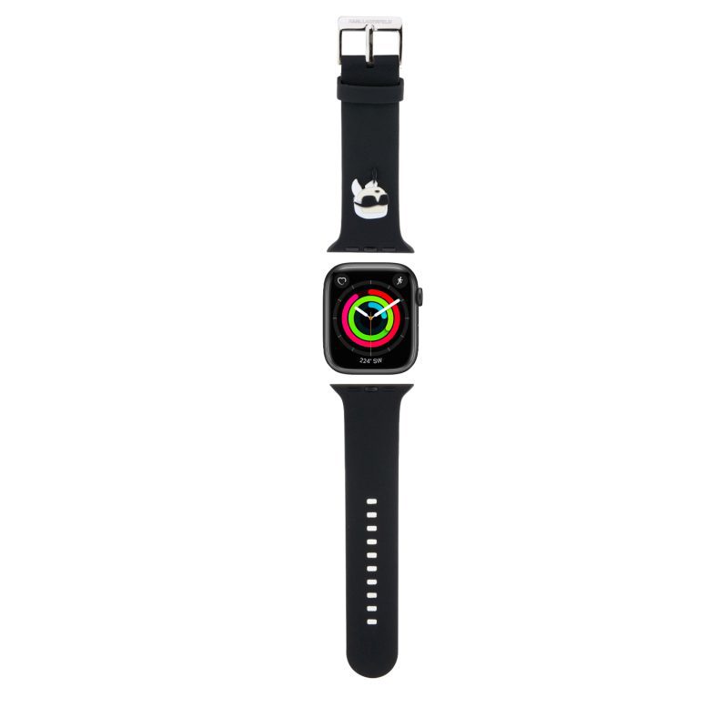 Karl Lagerfeld Karl Head NFT Szíj Apple Watch 42/44/45/49 Black