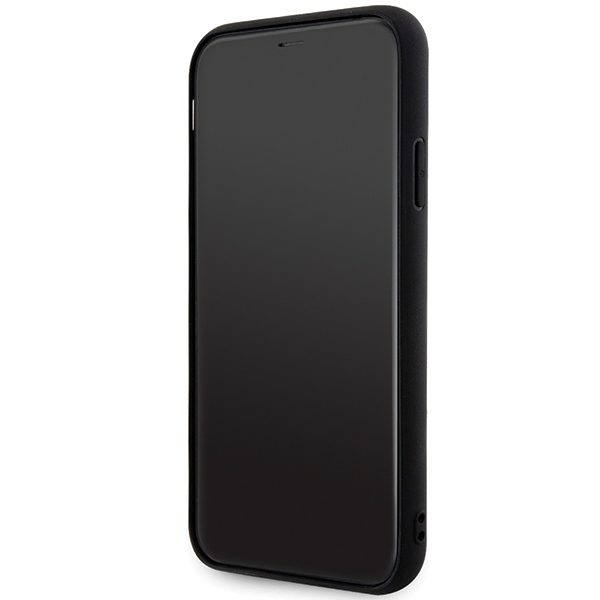 Karl Lagerfeld KLHCN613DRKHNK Black Hardcase Rubber Choupette 3D iPhone 11 Tok