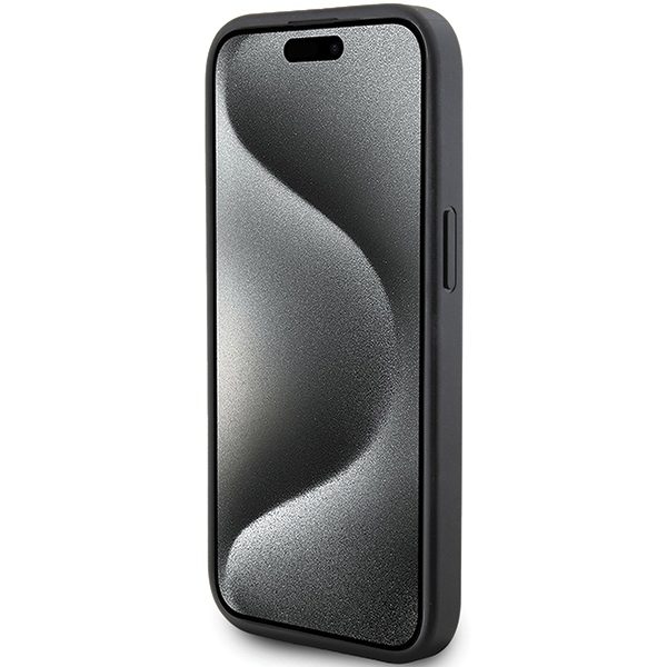 Karl Lagerfeld KLHCP15MPQKPMK Black Hardcase Quilted K Pattern iPhone 15 Plus Tok