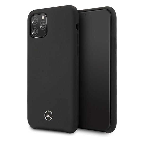 Mercedes MEHCN58SILBK Hardcase Black Silicone Line iPhone 11 Pro Tok