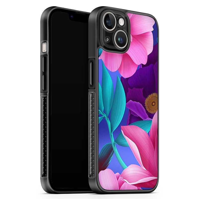 Pinky Floral iPhone 15 Plus Tok