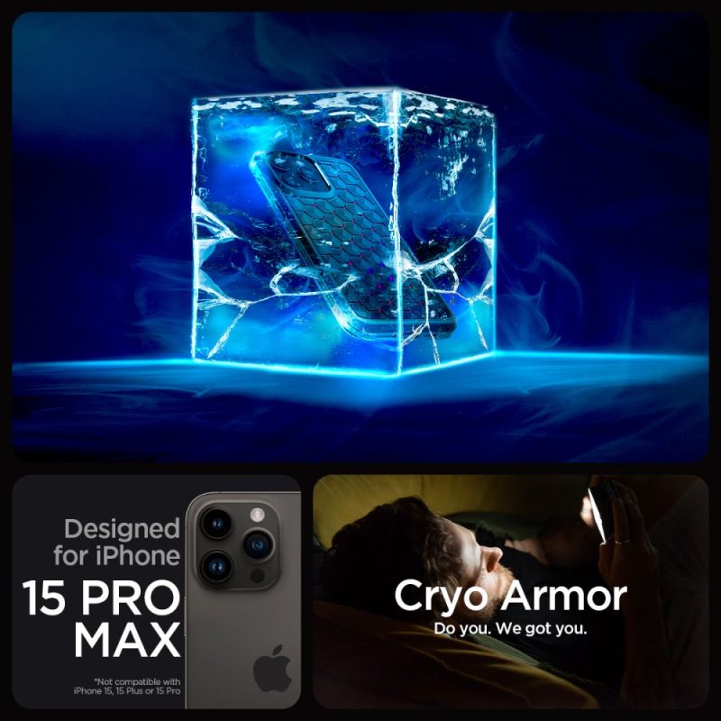 Spigen Cryo Armor Cryo Red iPhone 15 Pro Max Tok