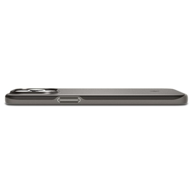 Spigen Thin Fit Gunmetal iPhone 15 Pro Tok